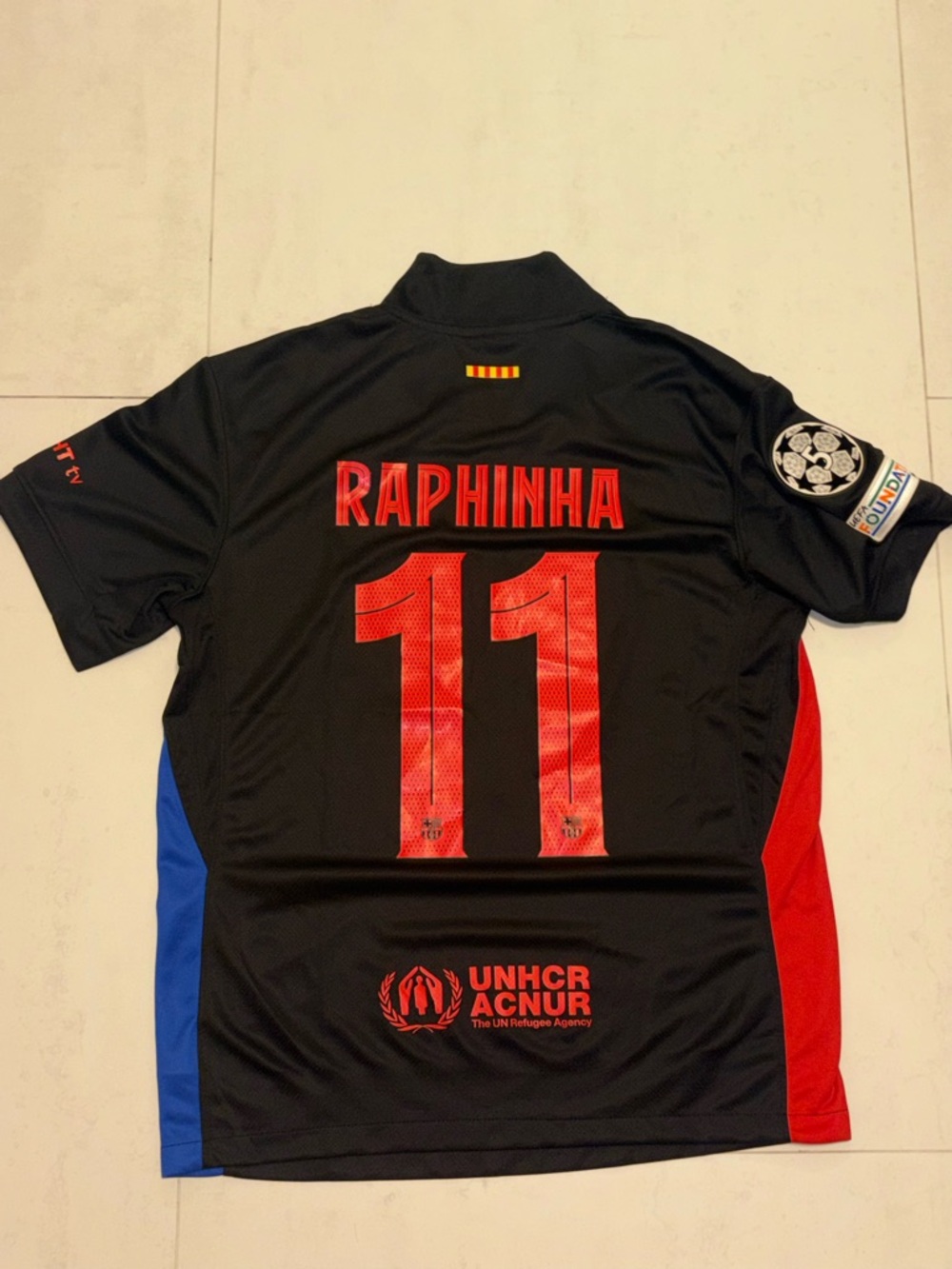Fc Barcelona Raphinha #11 Away Jersey 24/25 - Picture 2 of 3